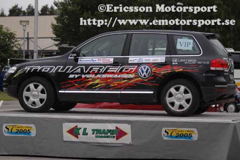 � Ericsson-Motorsport - Rallyutrsutad VW Touareg